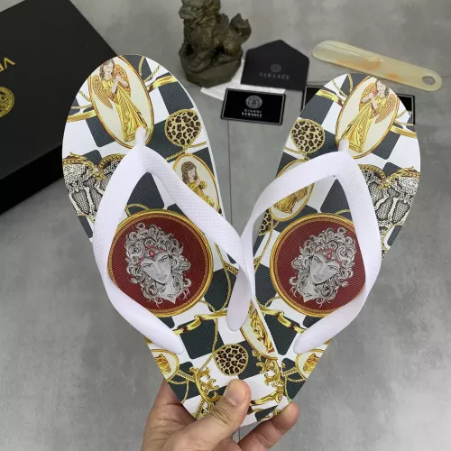 Cheap Versace Slippers For Men #1339572 Replica Wholesale [$48.00 USD] [ITEM#1339572] on Replica Versace Slippers