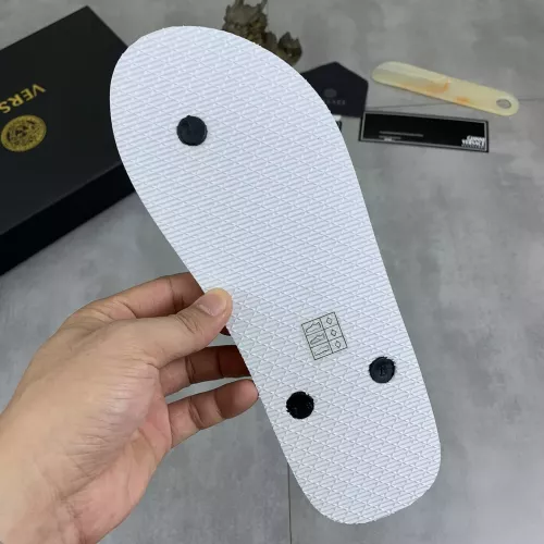 Cheap Versace Slippers For Men #1339578 Replica Wholesale [$48.00 USD] [ITEM#1339578] on Replica Versace Slippers