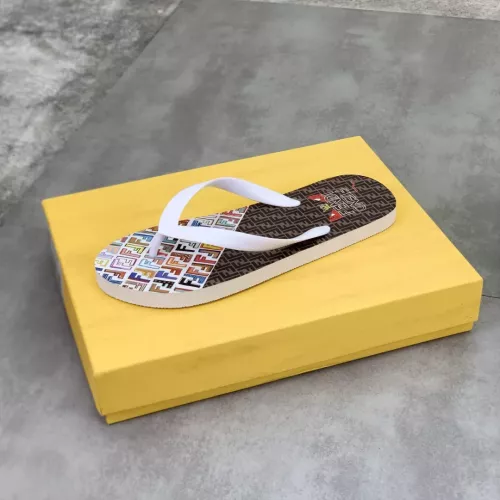 Cheap Fendi Slippers For Men #1339582 Replica Wholesale [$48.00 USD] [ITEM#1339582] on Replica Fendi Slippers