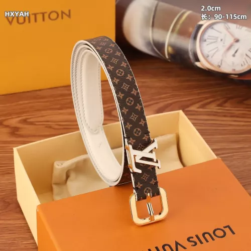 Cheap Louis Vuitton AAA Quality Belts In 2.0cm For Women #1339583 Replica Wholesale [$72.00 USD] [ITEM#1339583] on Replica Louis Vuitton AAA Quality Belts