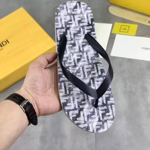 Cheap Fendi Slippers For Men #1339593 Replica Wholesale [$48.00 USD] [ITEM#1339593] on Replica Fendi Slippers