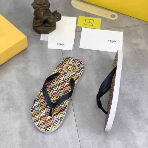 Cheap Fendi Slippers For Men #1339594 Replica Wholesale [$48.00 USD] [ITEM#1339594] on Replica Fendi Slippers