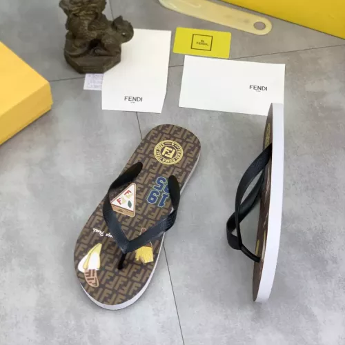 Cheap Fendi Slippers For Men #1339600 Replica Wholesale [$48.00 USD] [ITEM#1339600] on Replica Fendi Slippers