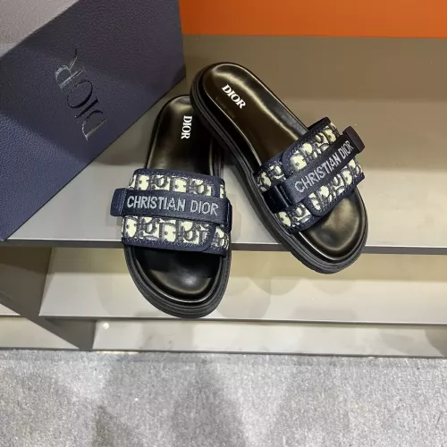 Cheap Christian Dior Slippers For Men #1339604 Replica Wholesale [$48.00 USD] [ITEM#1339604] on Replica Christian Dior Slippers