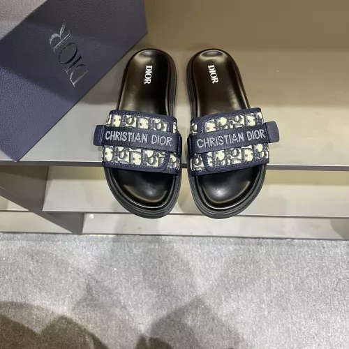 Cheap Christian Dior Slippers For Men #1339604 Replica Wholesale [$48.00 USD] [ITEM#1339604] on Replica Christian Dior Slippers