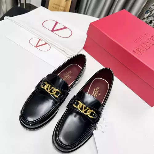 Cheap Valentino Leather Shoes For Women #1339623 Replica Wholesale [$102.00 USD] [ITEM#1339623] on Replica Valentino Leather Shoes