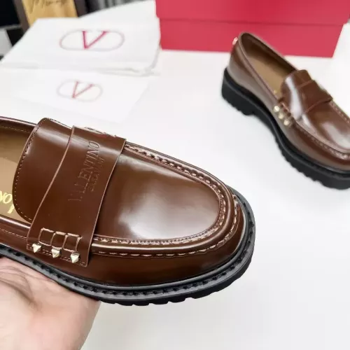 Cheap Valentino Leather Shoes For Women #1339624 Replica Wholesale [$102.00 USD] [ITEM#1339624] on Replica Valentino Leather Shoes