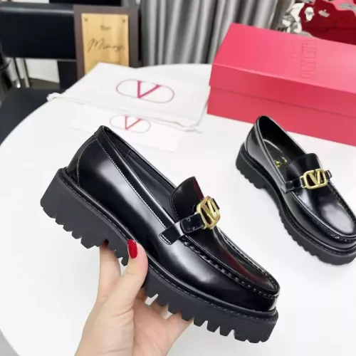 Cheap Valentino Leather Shoes For Women #1339627 Replica Wholesale [$102.00 USD] [ITEM#1339627] on Replica Valentino Leather Shoes