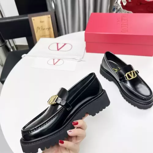 Cheap Valentino Leather Shoes For Women #1339627 Replica Wholesale [$102.00 USD] [ITEM#1339627] on Replica Valentino Leather Shoes