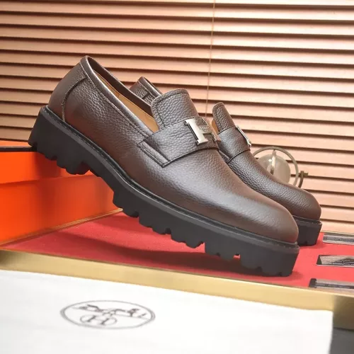 Cheap Hermes Leather Shoes For Men #1339665 Replica Wholesale [$102.00 USD] [ITEM#1339665] on Replica Hermes Leather Shoes