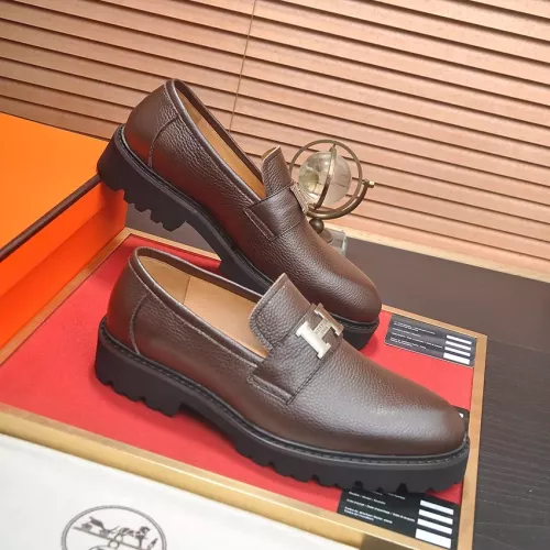 Cheap Hermes Leather Shoes For Men #1339665 Replica Wholesale [$102.00 USD] [ITEM#1339665] on Replica Hermes Leather Shoes
