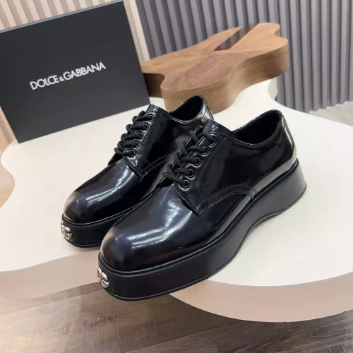 Dolce & Gabbana D&G Leather Shoes For Men #1339707