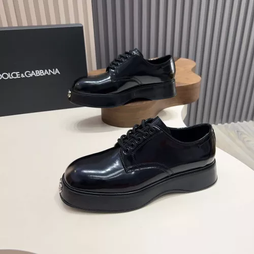 Cheap Dolce &amp; Gabbana D&amp;G Leather Shoes For Men #1339707 Replica Wholesale [$132.00 USD] [ITEM#1339707] on Replica Dolce &amp; Gabbana D&amp;G Leather Shoes