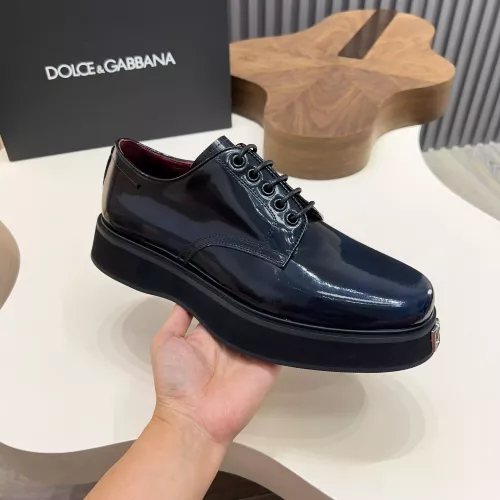 Cheap Dolce &amp; Gabbana D&amp;G Leather Shoes For Men #1339708 Replica Wholesale [$132.00 USD] [ITEM#1339708] on Replica Dolce &amp; Gabbana D&amp;G Leather Shoes