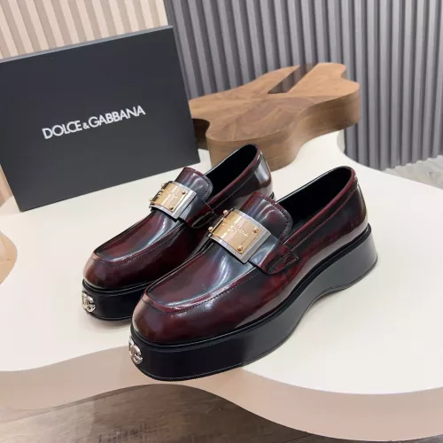 Dolce & Gabbana D&G Leather Shoes For Men #1339710