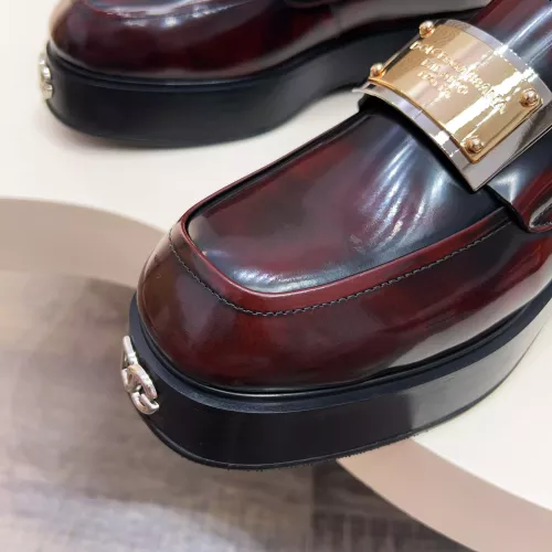 Cheap Dolce &amp; Gabbana D&amp;G Leather Shoes For Men #1339710 Replica Wholesale [$132.00 USD] [ITEM#1339710] on Replica Dolce &amp; Gabbana D&amp;G Leather Shoes