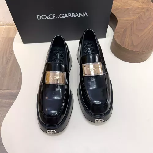 Cheap Dolce &amp; Gabbana D&amp;G Leather Shoes For Men #1339711 Replica Wholesale [$132.00 USD] [ITEM#1339711] on Replica Dolce &amp; Gabbana D&amp;G Leather Shoes