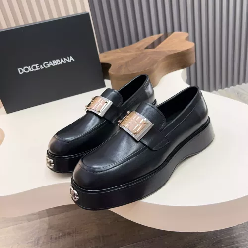 Dolce & Gabbana D&G Leather Shoes For Men #1339712