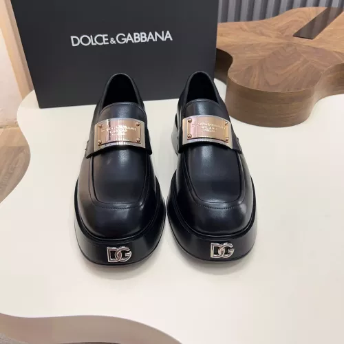 Cheap Dolce &amp; Gabbana D&amp;G Leather Shoes For Men #1339712 Replica Wholesale [$132.00 USD] [ITEM#1339712] on Replica Dolce &amp; Gabbana D&amp;G Leather Shoes