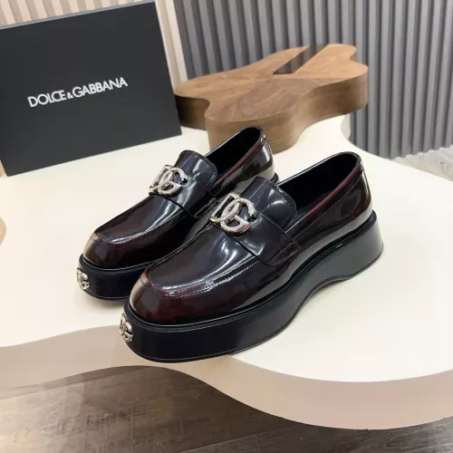 Dolce & Gabbana D&G Leather Shoes For Men #1339714