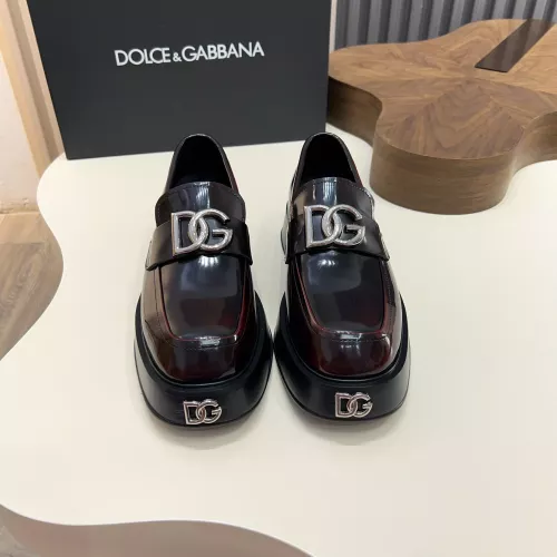 Cheap Dolce &amp; Gabbana D&amp;G Leather Shoes For Men #1339714 Replica Wholesale [$132.00 USD] [ITEM#1339714] on Replica Dolce &amp; Gabbana D&amp;G Leather Shoes
