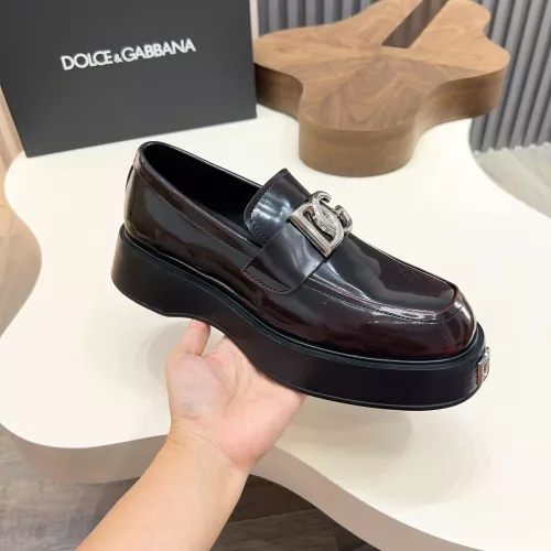 Cheap Dolce &amp; Gabbana D&amp;G Leather Shoes For Men #1339714 Replica Wholesale [$132.00 USD] [ITEM#1339714] on Replica Dolce &amp; Gabbana D&amp;G Leather Shoes