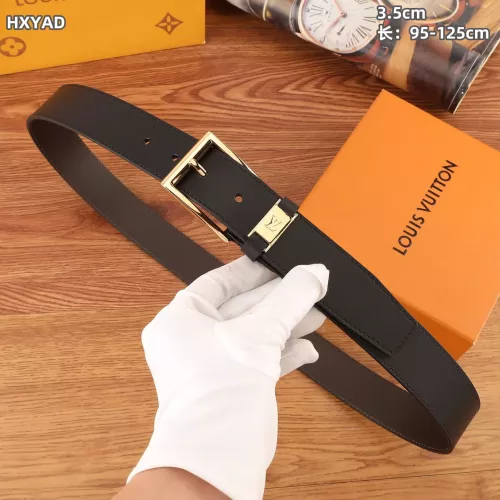 Cheap Louis Vuitton AAA Quality Belts In 3.5cm For Unisex #1339725 Replica Wholesale [$56.00 USD] [ITEM#1339725] on Replica Louis Vuitton AAA Quality Belts