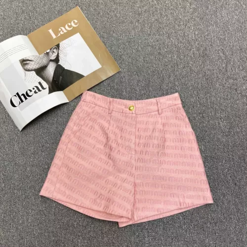 Cheap MIU MIU Tracksuits Short Sleeved For Women #1339748 Replica Wholesale [$115.00 USD] [ITEM#1339748] on Replica MIU MIU Tracksuits