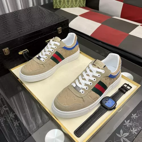 Cheap Gucci Casual Shoes For Men #1339766 Replica Wholesale [$82.00 USD] [ITEM#1339766] on Replica Gucci Casual Shoes