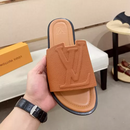 Cheap Louis Vuitton Slippers For Men #1339797 Replica Wholesale [$64.00 USD] [ITEM#1339797] on Replica Louis Vuitton Slippers