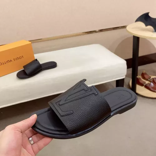 Cheap Louis Vuitton Slippers For Men #1339799 Replica Wholesale [$64.00 USD] [ITEM#1339799] on Replica Louis Vuitton Slippers
