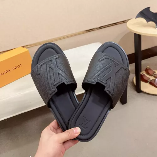 Cheap Louis Vuitton Slippers For Men #1339799 Replica Wholesale [$64.00 USD] [ITEM#1339799] on Replica Louis Vuitton Slippers