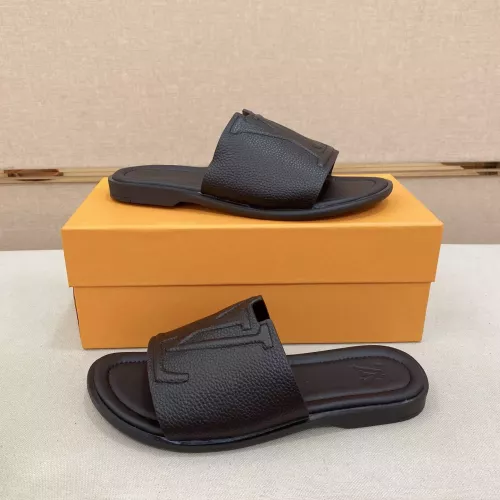 Cheap Louis Vuitton Slippers For Men #1339799 Replica Wholesale [$64.00 USD] [ITEM#1339799] on Replica Louis Vuitton Slippers