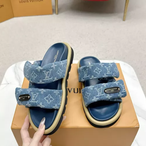 Cheap Louis Vuitton Slippers For Men #1339812 Replica Wholesale [$68.00 USD] [ITEM#1339812] on Replica Louis Vuitton Slippers