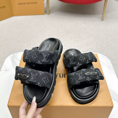Cheap Louis Vuitton Slippers For Women #1339815 Replica Wholesale [$68.00 USD] [ITEM#1339815] on Replica Louis Vuitton Slippers