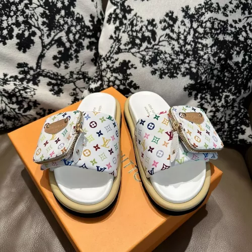 Cheap Louis Vuitton Slippers For Women #1339820 Replica Wholesale [$76.00 USD] [ITEM#1339820] on Replica Louis Vuitton Slippers