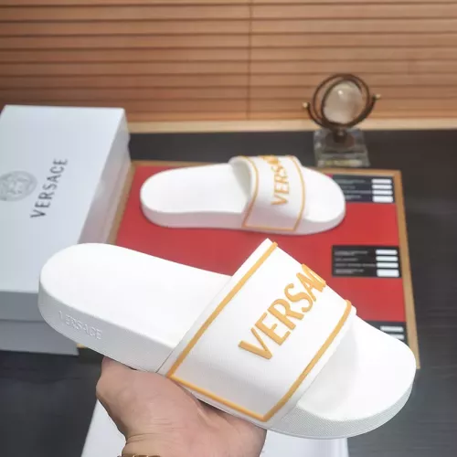 Cheap Versace Slippers For Men #1339827 Replica Wholesale [$45.00 USD] [ITEM#1339827] on Replica Versace Slippers