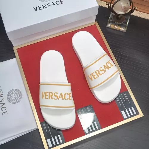 Cheap Versace Slippers For Men #1339827 Replica Wholesale [$45.00 USD] [ITEM#1339827] on Replica Versace Slippers