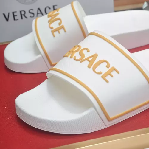 Cheap Versace Slippers For Men #1339827 Replica Wholesale [$45.00 USD] [ITEM#1339827] on Replica Versace Slippers