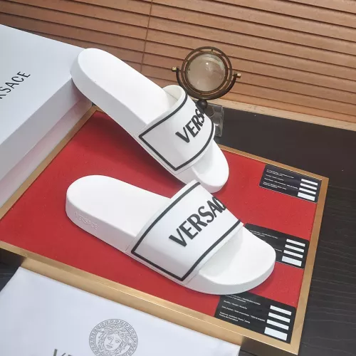 Cheap Versace Slippers For Men #1339828 Replica Wholesale [$45.00 USD] [ITEM#1339828] on Replica Versace Slippers