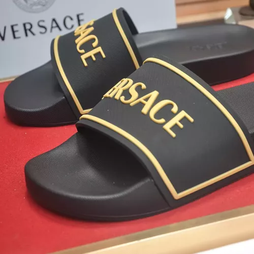 Cheap Versace Slippers For Men #1339829 Replica Wholesale [$45.00 USD] [ITEM#1339829] on Replica Versace Slippers