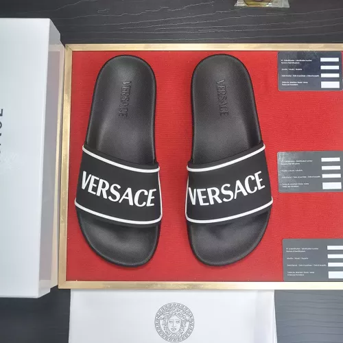 Cheap Versace Slippers For Men #1339830 Replica Wholesale [$45.00 USD] [ITEM#1339830] on Replica Versace Slippers