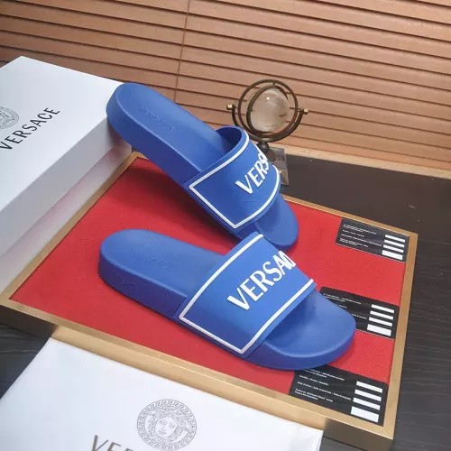 Cheap Versace Slippers For Men #1339831 Replica Wholesale [$45.00 USD] [ITEM#1339831] on Replica Versace Slippers