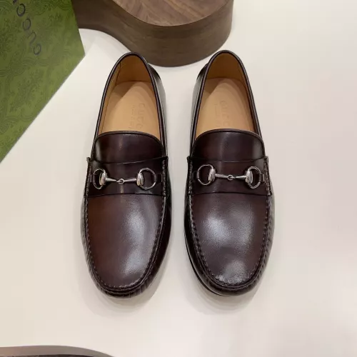Cheap Gucci Oxfords Shoes For Men #1339923 Replica Wholesale [$122.00 USD] [ITEM#1339923] on Replica Gucci Oxfords Shoes