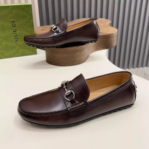 Cheap Gucci Oxfords Shoes For Men #1339923 Replica Wholesale [$122.00 USD] [ITEM#1339923] on Replica Gucci Oxfords Shoes
