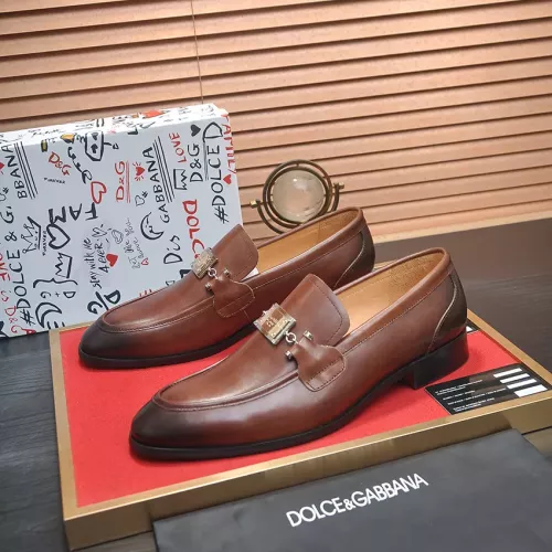Dolce & Gabbana D&G Leather Shoes For Men #1339970