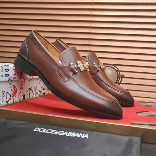 Cheap Dolce &amp; Gabbana D&amp;G Leather Shoes For Men #1339970 Replica Wholesale [$96.00 USD] [ITEM#1339970] on Replica Dolce &amp; Gabbana D&amp;G Leather Shoes
