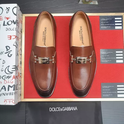 Cheap Dolce &amp; Gabbana D&amp;G Leather Shoes For Men #1339970 Replica Wholesale [$96.00 USD] [ITEM#1339970] on Replica Dolce &amp; Gabbana D&amp;G Leather Shoes