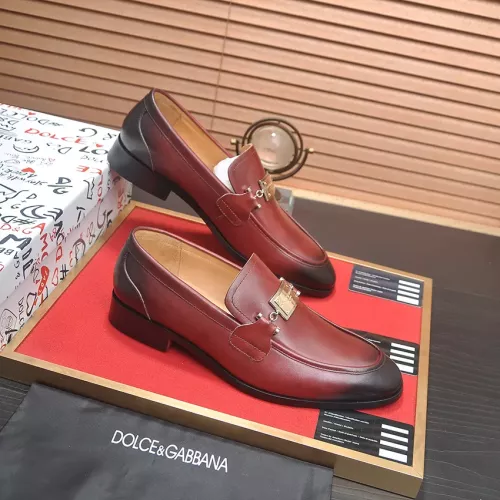 Cheap Dolce &amp; Gabbana D&amp;G Leather Shoes For Men #1339971 Replica Wholesale [$96.00 USD] [ITEM#1339971] on Replica Dolce &amp; Gabbana D&amp;G Leather Shoes