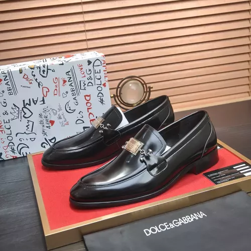 Dolce & Gabbana D&G Leather Shoes For Men #1339980